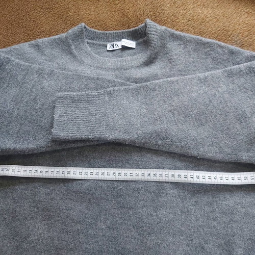 Zara gray pullover like new, size S