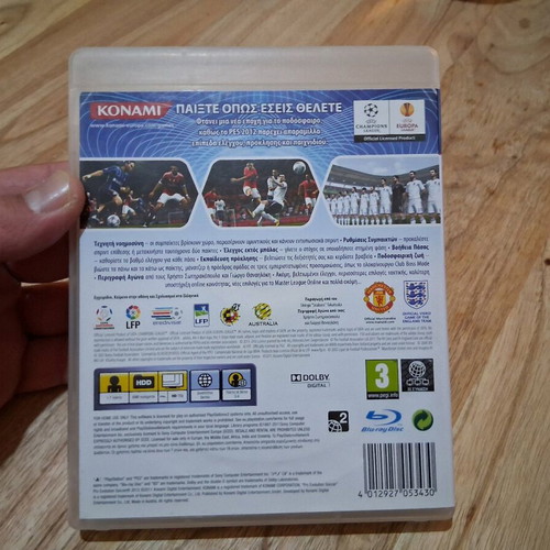 PES 2012 PS3 game used