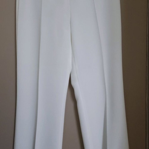 Zara white women's pants like new, size 44