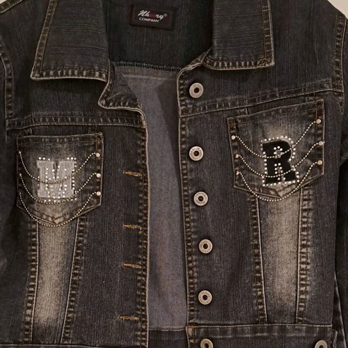 Denim jacket long-sleeve like new
