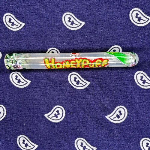 Honeypuff Pre-Rolled Transparent Cones Vanilla in Glass Tube