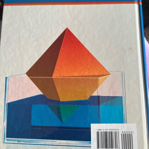 Chemistry for Changing Times by John W. Hill, 6th edition, like new