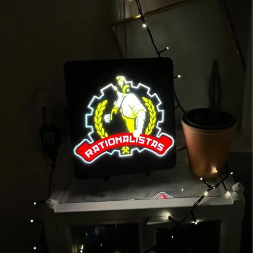 Rationalistas LED Light Box new, modern home decor