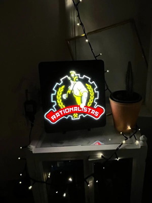 Rationalistas LED Light Box new, modern home decor