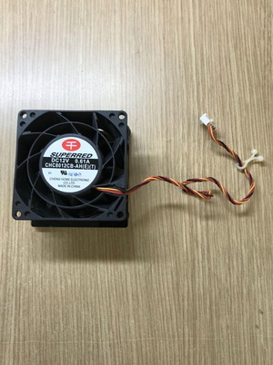 Superred CHC8012CB-AH (E) (T) 12V 0.61A 8cm 8038 chassis cooling fan used