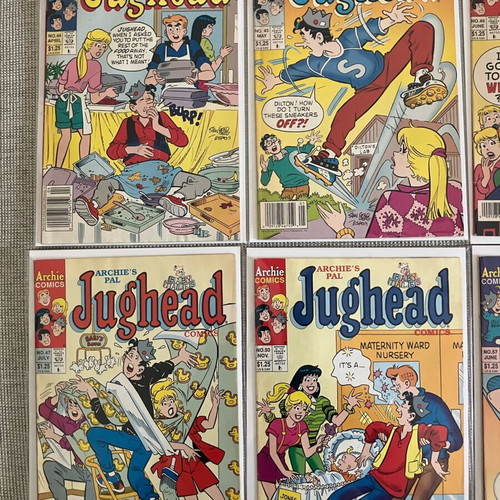 Archie's Pal Jughead Comics lot of 6 used vintage issues 1992-1993