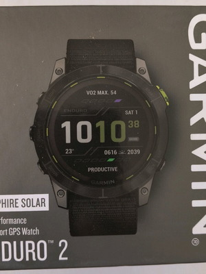 Garmin Enduro 2 smartwatch with flashlight, like new