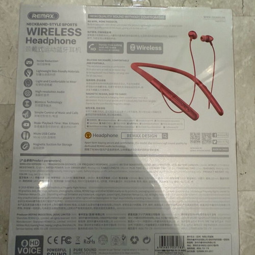 Remax RB-S16 Wireless Neckband Headphones New