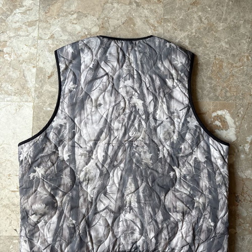 Sleeveless jacket, grey and beige, XL