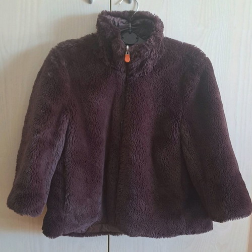 Save The Duck double face jacket like new, size S, brown-red
