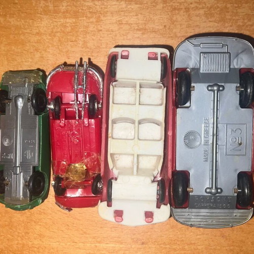 Joy Toy cars used, rare Vidalís set