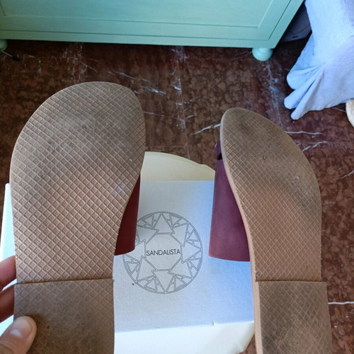 Sandalista sandals used, size 39, purple