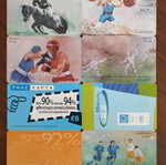 22 Greek phone cards, year 2004, pack