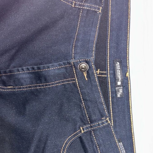 Elastic denim pants like new, size 5XL