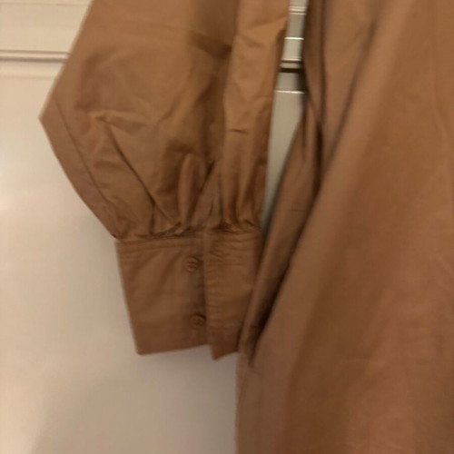 Axel shirt dress cotton like new, brown, oversized, size M