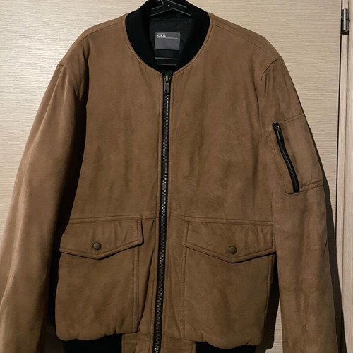 Assos men's brown jacket with black cuffs like new, size M