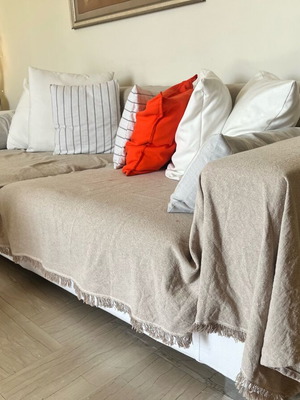 Three-seater sofa used
