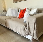 Three-seater sofa used