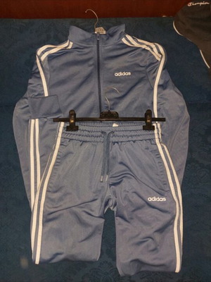 Adidas σετ φόρμας μωβ γαλάζιο μέγεθος XS σαν καινούργιο