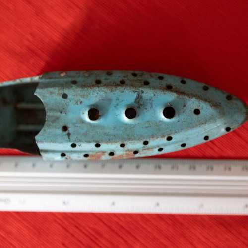 Paninyriotiki Barkoula toy used, made of sheet metal