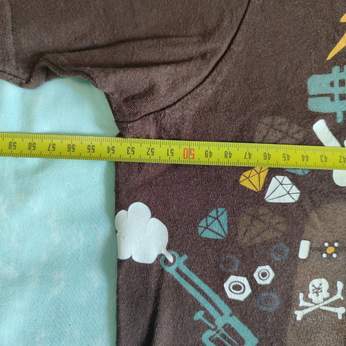 T-shirt Zoo York 00s genuine used, size Large, brown