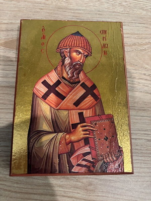 Icon of Saint Spyridon used