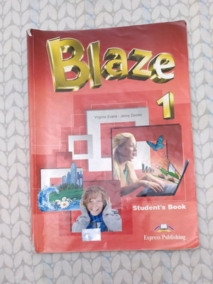 Blaze 1 Student's Book English like new
