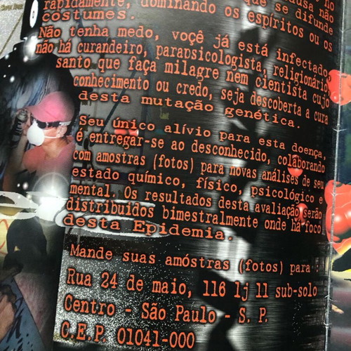 Epidemia graffiti magazine like new, Brazilian 90s edition