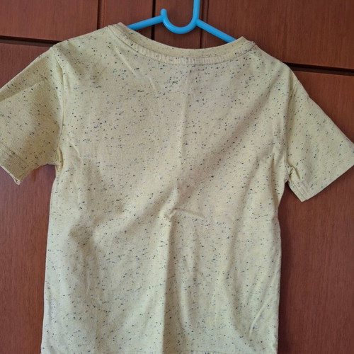 Aeropostale yellow cotton T-shirt for boys used