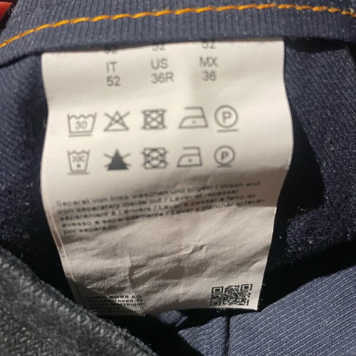 Boss men's pants pack of 3 used, size 46, gray