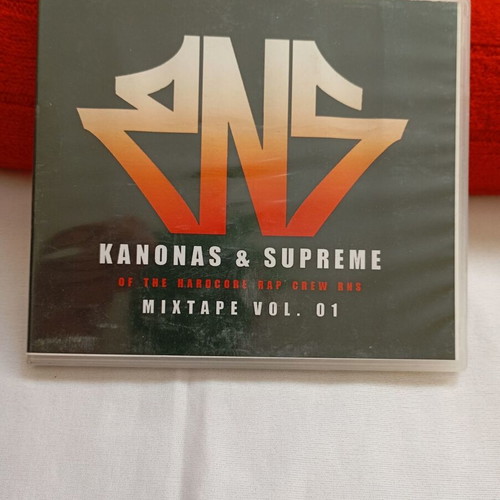 Kanonas & Supreme (RNS) Mixtape Vol. 01 CD album, hardcore rap