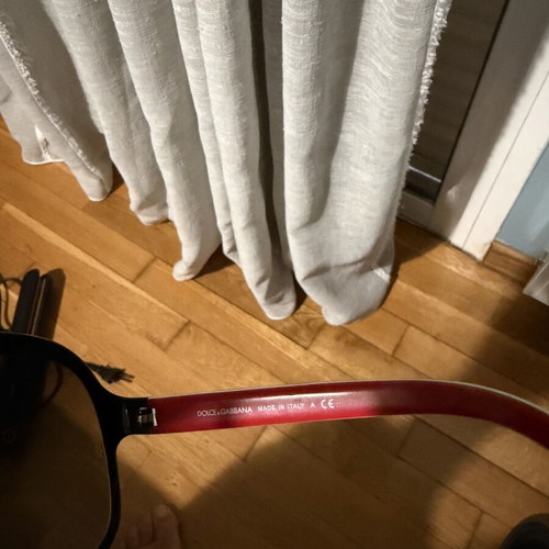 Dolce & Gabbana sunglasses used, black with scratches