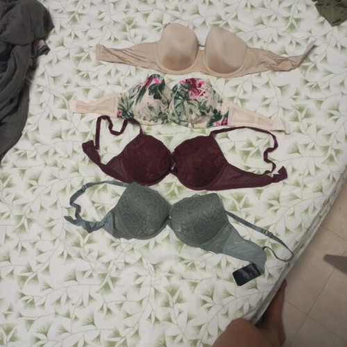 H&M bras like new, multicolor, convertible strapless