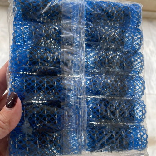 Hair rollers new, No 40 large 18x and small 25 cm 12 pcs