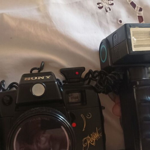 Sony Big Royal View Camera used, flash not working