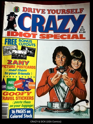Crazy Idiot Special magazine used, English