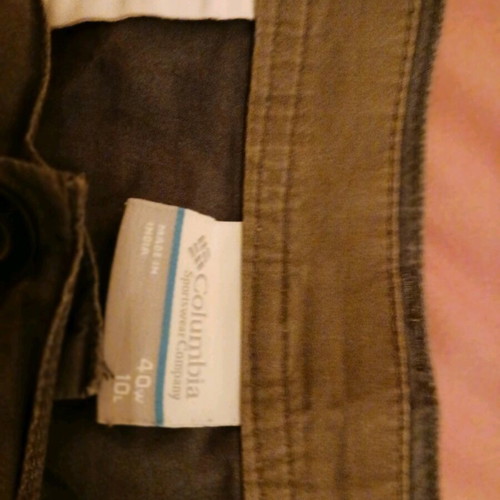 Columbia blue men's bermuda shorts used size 40