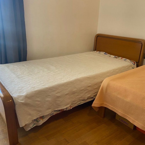 Beds set of 2 used, solid wood, 98x220 cm each