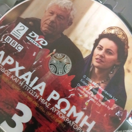 Ancient Rome DVD The Rise and Fall of an Empire used, 3 DVDs