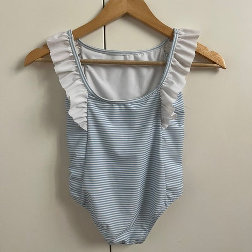 Perle d'Azur one piece swimsuit like new, blue, size 122 cm