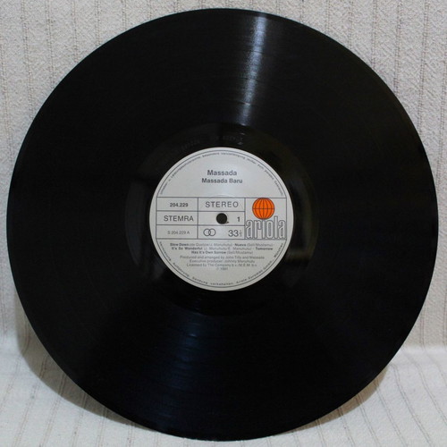 Massada Baru vinyl LP album used, rock fusion jazz latin