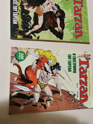 Tarzan comics like new, unused
