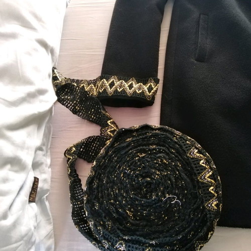 Trim for coat and dress with unique style