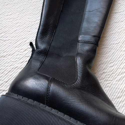 Badura boots used, black, genuine leather, size 38