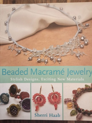 Beaded Macrame Jewelry book like new, English, hobby