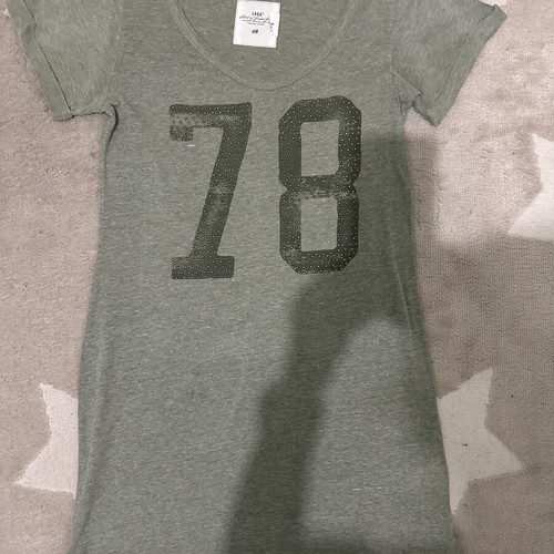 H&M L.O.G.G. Olive Green T-Shirt Dress like new