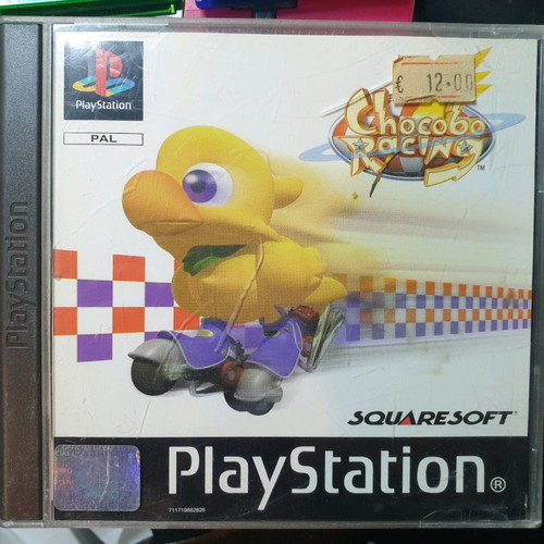 Chocobo Racing for PlayStation 1 used, complete