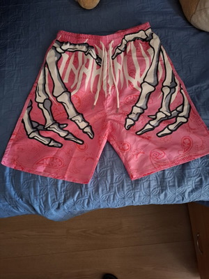 Swim shorts like new, size L, pink