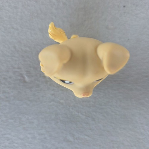 LPS Yellow Collie Dog #1194 rare, like new