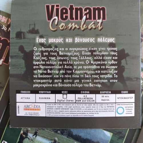 Vietnam Combat 7 DVD set new documentary with subtitles